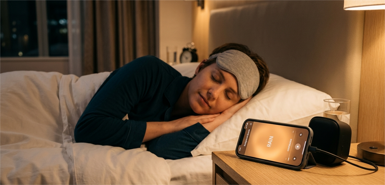 Convert Your Phone to a White Noise Machine (No YouTube Required)