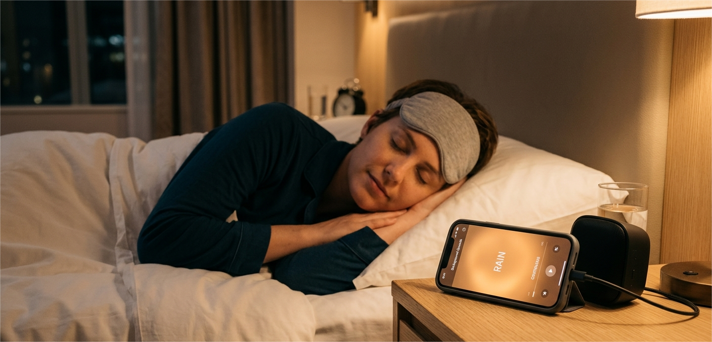 Convert Your Phone to a White Noise Machine (No YouTube Required)